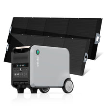 Load image into Gallery viewer, 200W/400W Portable Foldable Solar Panel for Power Station Fast Charging &amp; Easy Carry for Outdoor Use