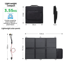 Load image into Gallery viewer, Portable 400W 300W 200W 120W Flexible Solar Panels for Camping Waterproof Outdoor Foldable Design for Power Supply Charging
