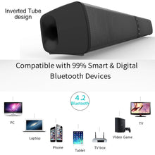 Load image into Gallery viewer, TV Speaker Wireless Bluetooth Speaker Separated Sound Bar Music Center Column For Computer Subwoofer For TV with Fm Radio TF AUX