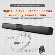 Load image into Gallery viewer, TV Speaker Bluetooth Speakers for Computer 2.1 Soundbar Subwoofer Bass Stereo Bluetooth Column with Fm AUX TF RCA Music Center