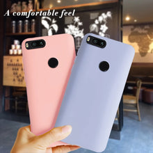 Load image into Gallery viewer, For Xiaomi Mi A1 Mi 5x Case Silicon Soft Matte TPU Phone Cases Back Cover For Xiaomi Mi 5X A1 Mi5X MiA1 Bumper Coque Fundas Capa