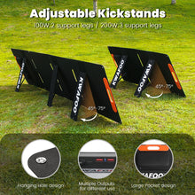Load image into Gallery viewer, 200w Watt Portable Solar Panels 200W Wat Foldable Solar Panel are Used for Mobile Energy Storage and Power Supply Charging