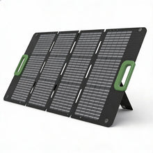 Load image into Gallery viewer, USB-C Outdoor Camping Solar Panel Kit 100W Folding ETFE 24% Efficiency Black Gear Bag Charger 3.5kg 17.1V