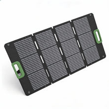 Load image into Gallery viewer, USB-C Outdoor Camping Solar Panel Kit 100W Folding ETFE 24% Efficiency Black Gear Bag Charger 3.5kg 17.1V