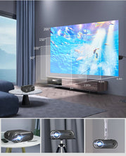 Load image into Gallery viewer, WZATCO New E81 5G Wifi Sync Display Mini LED Projector Android Portable Proyector Home Theater Smart Phone Beamer 1080P Optional