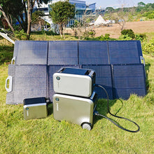 Load image into Gallery viewer, 200W/400W Portable Foldable Solar Panel for Power Station Fast Charging &amp; Easy Carry for Outdoor Use