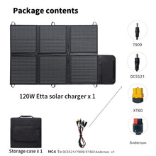 Load image into Gallery viewer, Portable 400W 300W 200W 120W Flexible Solar Panels for Camping Waterproof Outdoor Foldable Design for Power Supply Charging