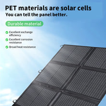Load image into Gallery viewer, Portable 400W 300W 200W 120W Flexible Solar Panels for Camping Waterproof Outdoor Foldable Design for Power Supply Charging