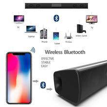 Load image into Gallery viewer, TV Speaker Bluetooth Speakers for Computer 2.1 Soundbar Subwoofer Bass Stereo Bluetooth Column with Fm AUX TF RCA Music Center