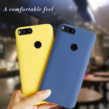 Load image into Gallery viewer, For Xiaomi Mi A1 Mi 5x Case Silicon Soft Matte TPU Phone Cases Back Cover For Xiaomi Mi 5X A1 Mi5X MiA1 Bumper Coque Fundas Capa