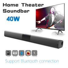 Load image into Gallery viewer, TV Speaker Bluetooth Speakers for Computer 2.1 Soundbar Subwoofer Bass Stereo Bluetooth Column with Fm AUX TF RCA Music Center