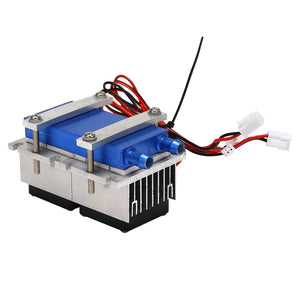 144W Thermoelectric Peltier Refrigeration Cooler 12V Semiconductor Air Conditioner Cooling System DIY Kit