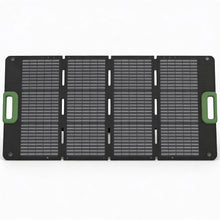 Load image into Gallery viewer, USB-C Outdoor Camping Solar Panel Kit 100W Folding ETFE 24% Efficiency Black Gear Bag Charger 3.5kg 17.1V