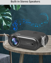 Load image into Gallery viewer, WZATCO New E81 5G Wifi Sync Display Mini LED Projector Android Portable Proyector Home Theater Smart Phone Beamer 1080P Optional