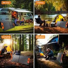 Load image into Gallery viewer, Solar Portable 110W Solar Folding Bags Foldable Solar Panels Camping Sustainable Energy Fotovoltaic Panel Solar