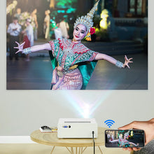 Load image into Gallery viewer, New Arrival W1 Portable Mini LED Smart Android 5G Wifi Home Theater Video Projector for Full HD 1080P Cinema Beamer Proyector