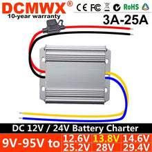 Load image into Gallery viewer, DC-DC Battery Charger 9V12v24v36V48V to 12.6v 13.8v 14.6v 25.2V 29.4V 28V step-up step-down Converter automatic boost buck CC CV