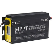 Load image into Gallery viewer, CQMF-BM6072 600W MPPT Boost Solar Charge Controller For 24V 36V 48V 60V 72V Battery System Solar Panel 12-50V Input Voltage