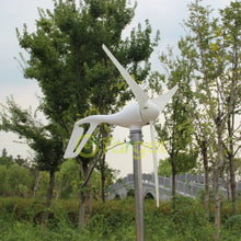 Load image into Gallery viewer, Wind Turbine Generator 3000w 5kw Horizontal 48V 24V 12V Strong Power Magnetic Dynamo Free Energy 220v Inverter Output For Home