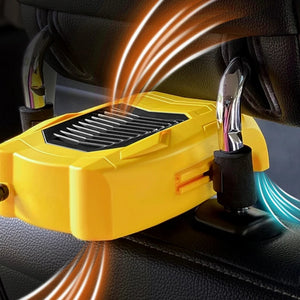 Portable Car Seat Fan 5V USB Rechargeable Auto Seating Fan 3 Speed Adjustable Car Back Seat Cooling Fan Air Fan for Vehicles