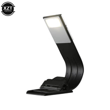 Load image into Gallery viewer, Portable LED Reading Book Light With Detachable Flexible Clip USB Rechargeable Lamp For Kindle eBook Readers