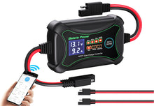 Load image into Gallery viewer, Bateria Power 10A MPPT Wireless Solar Charge Controller with BT 12 Volt Phone APP Intelligent Control Solar Regulator