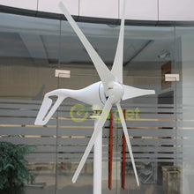Load image into Gallery viewer, Wind Turbine Generator 3000w 5kw Horizontal 48V 24V 12V Strong Power Magnetic Dynamo Free Energy 220v Inverter Output For Home