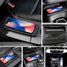 Load image into Gallery viewer, Car Wireless Charger Silicone Non Slip Pad for iPhone 15 14 13 Samsung S23 S22 Xiaomi Phone Chargers Car Fast Charging Station