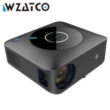 Load image into Gallery viewer, WZATCO H1 Full HD 1920*1080P LED Projector Smart Android WIFI Video Proyector Home Theater Cinema Beamer with 4D Keyston