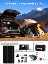 Load image into Gallery viewer, SOECOPO 30000W Solar System Kit 600W Photovoltaic Panel Inverter 12V/24V To 110V/220V with 100A Controller for Home Camping