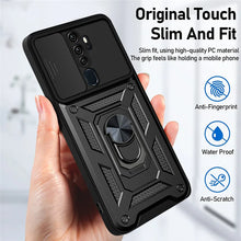 Load image into Gallery viewer, For OPPO A5 A9 2020 Case Shockproof Armor Magnetic Ring Stand Holder Back Cover for OPPO A3S A5S A7 Phone Cases