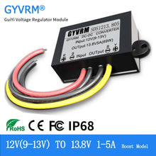 Load image into Gallery viewer, GYVRM 12V to 13.8V 14V DC DC Step Up 1A 2A 3A 4A 5A Non Isolated Boost Power Converter 12 Volts to 13.8 Volts Voltage Regulator