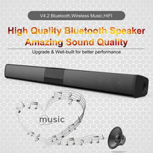 Load image into Gallery viewer, Soundbar HIFI Wireless Bluetooth Speaker Home Theater TV Computer Echo Wall Stereo Surround FM Radio Remote Control Subwoofer