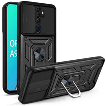 Load image into Gallery viewer, For OPPO A5 A9 2020 Case Shockproof Armor Magnetic Ring Stand Holder Back Cover for OPPO A3S A5S A7 Phone Cases