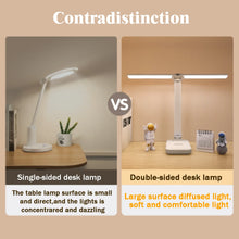 Load image into Gallery viewer, LED Desk Lamp USB Rechargeable Table Lamp 3 Levels Dimmable Touch Desk Lighting Eye Protection Foldable For Bedroom Desk Light