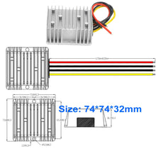 Load image into Gallery viewer, 24V 36V TO 48V 3A -30A STEP UP MODULE 24V  to 48V Boost Voltage Regulator DC-DC Converter FOR AUTOMOTIVES CE RoHS Certificated