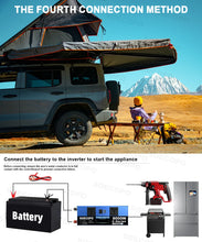 Load image into Gallery viewer, Easy Install Intelligent 8000W Peak Full Solar System Kit 2x500W Panel 100A Controller Inverter Generator for Home travel party