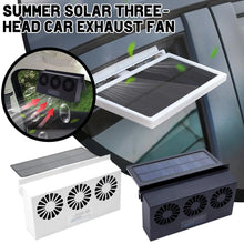 Load image into Gallery viewer, 6th Generation Car Ventilation USB Exhaust Fan Cooler Powered Air Auto Power Ventilator Solar Supply Vent Dual-mode