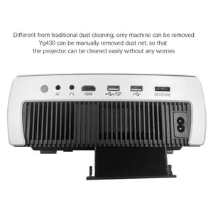 Projector YG430 2800 Lumens 1080P Office Household Parent-Child Projector Mini LED TV