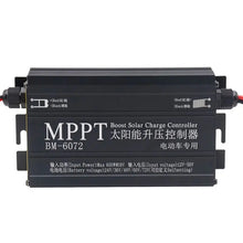 Load image into Gallery viewer, CQMF-BM6072 600W MPPT Boost Solar Charge Controller For 24V 36V 48V 60V 72V Battery System Solar Panel 12-50V Input Voltage
