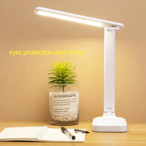 LED Book Light Touch Folding Table Night Lamp Bedside Reading Eye Protection USB Charging Night Light Reading Books For Room