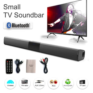 Add to Wish List 40w Tv Stick Portable Soundbar Speakers Wireless Bluetooth Home Theater Sound System Stereo With Tf Fm Radio Co