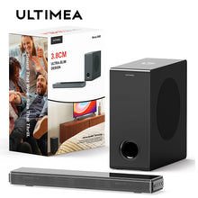 Load image into Gallery viewer, ULTIMEA 160W 2.1 Sound Bars for Smart TV with Subwoofer,Deep Bass PC Soundbar for Game,Home Theater Bluetooth Soundbar Speakers