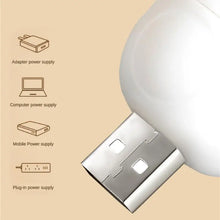 Load image into Gallery viewer, USB Plug Lamp Mini Night Light Computer Mobile Power Charging Small Cute Lamps LED Eye Protection Reading Book Light Room Decor