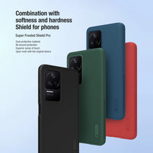 Load image into Gallery viewer, Nillkin Frosted Shield Pro Phone Case for Xiaomi Poco F4 5G / Redmi K40s, PC+TPU Hard Protection Back Cover