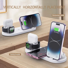 Load image into Gallery viewer, 30W 7 in 1 Wireless Charger Stand Pad For iPhone 14 13 12 Pro Max Apple Watch Airpods Phone Chargers Fast Charging Dock Station