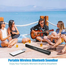 Load image into Gallery viewer, Soundbar HIFI Wireless Bluetooth Speaker Home Theater TV Computer Echo Wall Stereo Surround FM Radio Remote Control Subwoofer