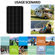 Load image into Gallery viewer, SOECOPO 30000W Solar System Kit 600W Photovoltaic Panel Inverter 12V/24V To 110V/220V with 100A Controller for Home Camping