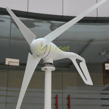 Load image into Gallery viewer, Wind Turbine Generator 3000w 5kw Horizontal 48V 24V 12V Strong Power Magnetic Dynamo Free Energy 220v Inverter Output For Home