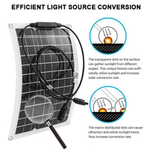 Load image into Gallery viewer, 15000W Peak Solar System Kit 600W Panel DC 12V/24V To AC 110V/220V Inverter 100A Controller Complete Off Grid For Camping/Home